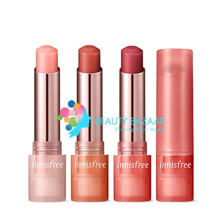  Son Dưỡng Có Màu Làm Mềm Môi Innisfree Dewy Tint Lip Balm 3.2g 