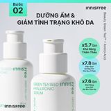  (Mẫu 2023) Tinh Chất Trà Xanh Cấp ẩm, Phục hồi da Innisfree Green Tea Seed Hyaluronic Acid Serum 80ml 