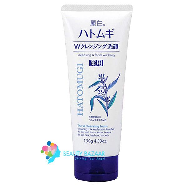  [NEW] Sữa Rửa Mặt Làm Sáng Da Chiết Xuất Ý Dĩ Hatomugi Cleansing & Facial Washing 