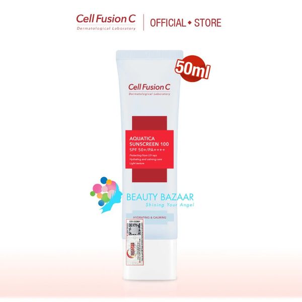  Kem chống nắng Cell fusion C Advanced Clear Sunscreen 100 SPF50+/PA++++ 50ml 