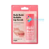  (Mẫu 2021) Tẩy tế bào chết sủi bọt dành cho môi Unpa Bubi Bubi Bubble Lip Scrub 10ml 