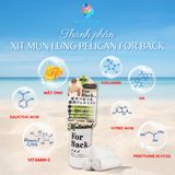  Xịt dưỡng da làm giảm mụn vùng lưng Pelican For Back Gel Mist dạng gel xịt thẩm thấu nhanh Nhật Bản 100ml 
