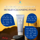  Sữa Rửa Mặt dành cho Da Dầu Tạo Bọt Sạch Sâu Huxley Cleansing Foam Chính hãng Hàn Quốc 100ml 