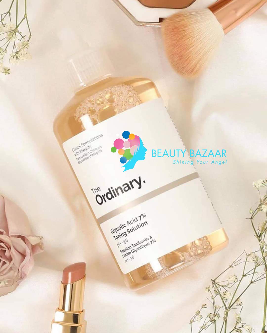 Nước Hoa Hồng Sáng Da Tẩy Tế Bào Chết The Ordinary Glycolic Acid 7