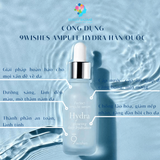  Serum 9wishes Ampule Hydra dưỡng ẩm và Miracle White dưỡng trắng da chống lão hoá chính hãng Hàn Quốc 25ml 
