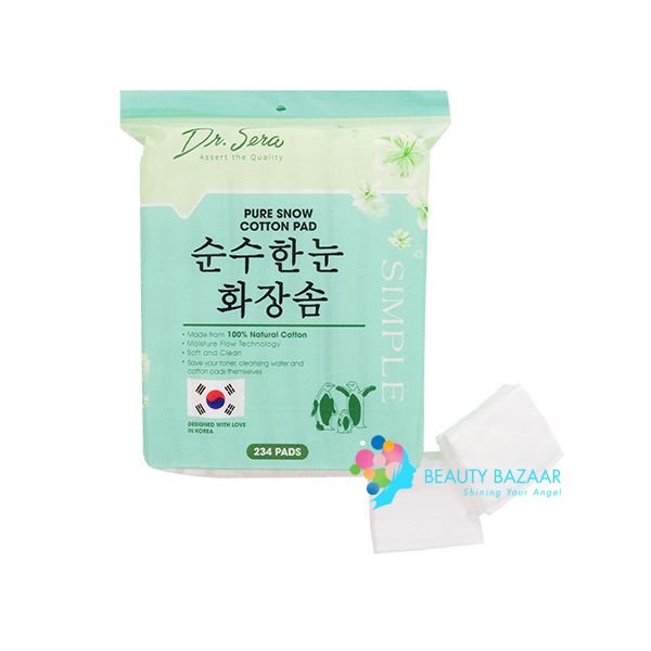  Bông Tẩy Trang Dr.Sera Pure Snow Cotton Pad (234 miếng) 