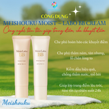  Kem Chống Nắng Trang điểm kiềm dầu tạo nền che khuyết điểm dưỡng trắng Meishoku Moist – Labo BB Cream 