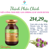  Viên uống thải độc gan Spring Leaf Liver Detox 