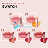 Son Dưỡng Có Màu Làm Mềm Môi Innisfree Dewy Tint Lip Balm 3.2g 