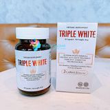  Viên Uống Trị Nám Triple White Chống Nắng Trắng Da Glutathione 1200 mg (50 viên) 