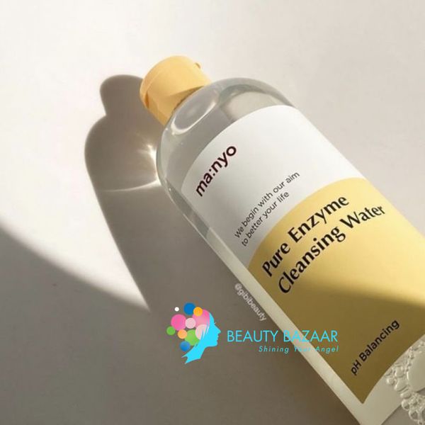  [TÁCH SET NO BOX] Nước Tẩy Trang Dưỡng ẩm Cho Da Nhạy Cảm Ma:nyo Pure Enzyme Cleansing Water 400ml 