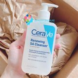  Sữa Rửa Mặt Sạch Sâu Cerave SA Smoothing Cleanser (Bản Pháp) 236ml 