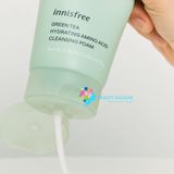  Sữa Rửa Mặt Trà Xanh Sạch Sâu Da Innisfree Green Tea Hydrating Amino Acid Cleansing Foam 150g 