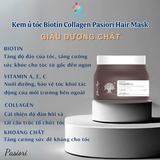  Kem ủ tóc dầu ủ tóc hấp tóc dưỡng tóc siêu mượt Biotin Collagen Pasiori Hair Mask 500ml 