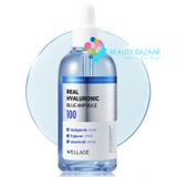  Tinh Chất Siêu Cấp Nước, Phục Hồi Da Căng Bóng Wellage Real Hyaluronic Blue Ampoule 75ml 