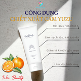 Sữa rửa mặt cho da dầu Ichi Beauty chiết xuất cam Yuzu Nhật Bản chính hãng 120g 