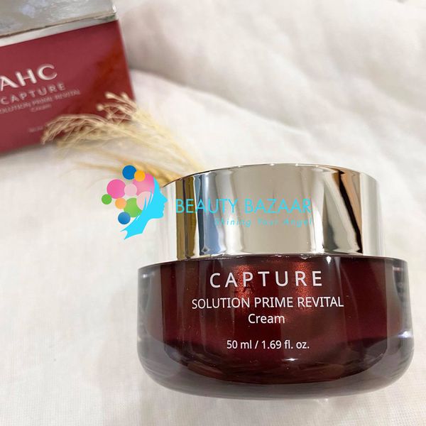  (Mẫu mới) Kem Dưỡng Chống Lão Hóa AHC Capture Solution Prime Revital Cream 50ml 