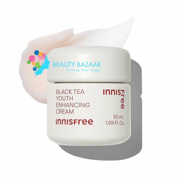  [Mẫu 2023] Kem Dưỡng Trà Đen Chống Lão Hóa Innisfree Black Tea Youth Enhancing Cream 50ml 
