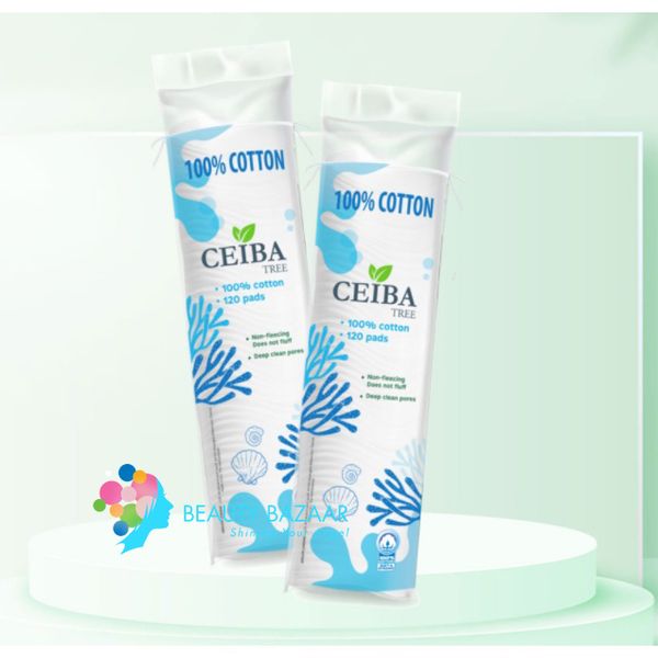  Bông Tẩy Trang 100% Cotton Ceiba Tree - 140 miếng 
