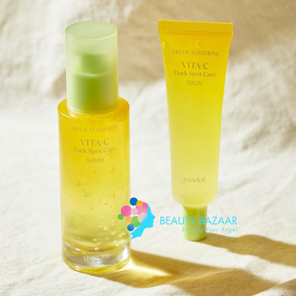  [BUY 1 GET 1] Tinh Chất Sáng Da, Mờ Thâm Goodal Green Tangerine Vita C Dark Spot Serum Set 50ml + 31ml 