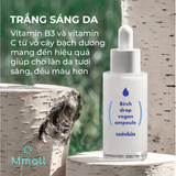  Tinh Chất Bạch Dương Giảm Mụn, Phục Hồi Da Suiskin Birch Drop Vegan Ampoule 