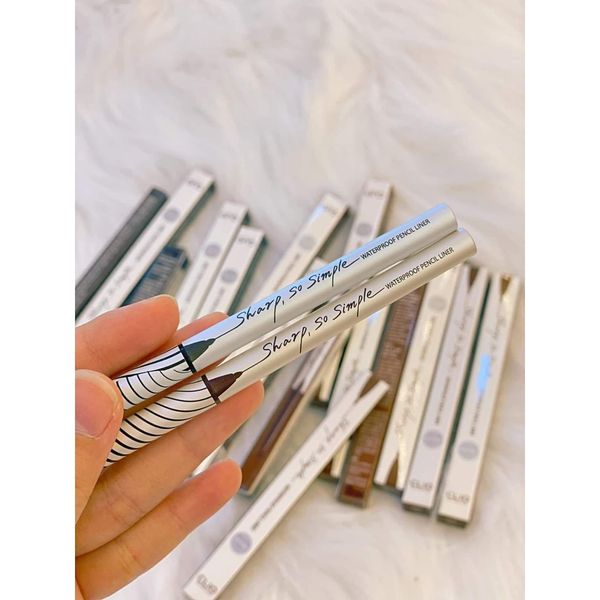  Chì kẻ mắt chống trôi Clio Sharp So Simple Waterproof Pencil Liner 