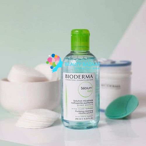  Nước Tẩy Trang Sạch Sâu Bioderma Sébium H2O 500ml 
