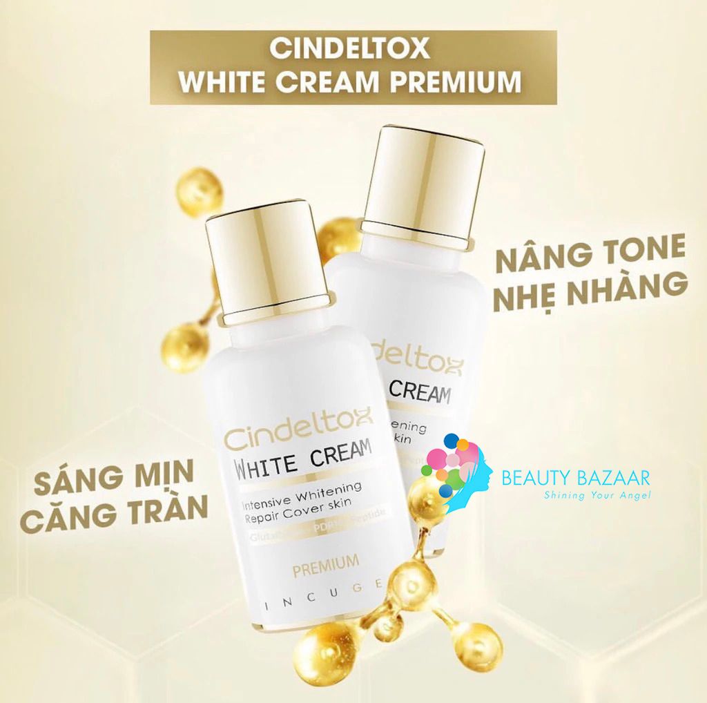  [New Premium] Kem Truyền Trắng Nâng Tone Da CindelTox White Cream 50ml 