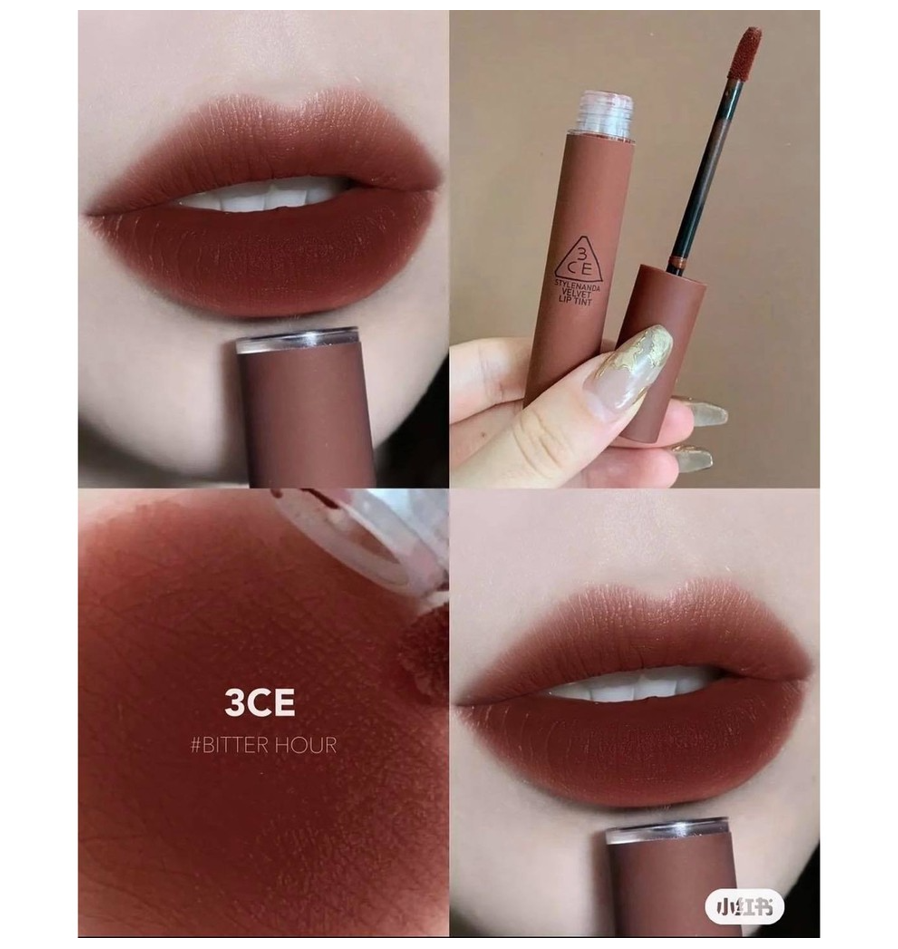  [GIÁ HẤP DẪN] Son Kem Lì Lâu Trôi 3CE Velvet Lip Tint 4g 