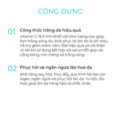  COMBO SERUM GOODNDOC VITAMIN C 16,5% DƯỠNG SÁNG MỜ THÂM NÁM VÀ TINH CHẤT B5 GOODNDOC HYDRA DƯỠNG ẨM PHỤC HỒI BỀ MẶT DA chính hãng 30ml 