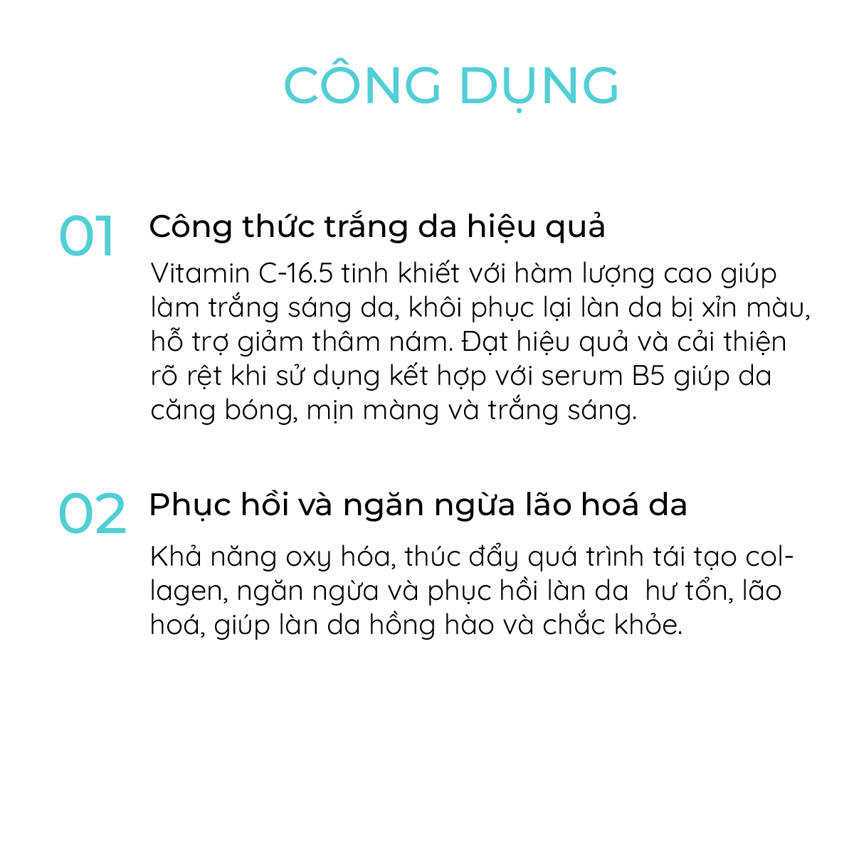  COMBO SERUM GOODNDOC VITAMIN C 16,5% DƯỠNG SÁNG MỜ THÂM NÁM VÀ TINH CHẤT B5 GOODNDOC HYDRA DƯỠNG ẨM PHỤC HỒI BỀ MẶT DA chính hãng 30ml 