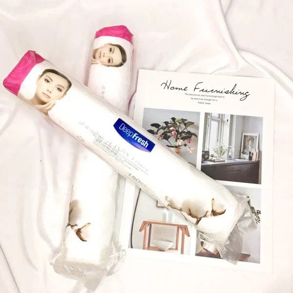  Bông Tẩy Trang Siêu Mềm Deep Fresh Cotton Pads 150psc 