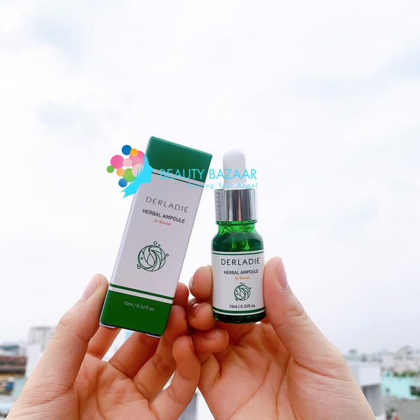  Chấm Mụn Tràm Trà Giảm Sưng Viêm Derladie Herbal Ampoule For Blemish 10ml 