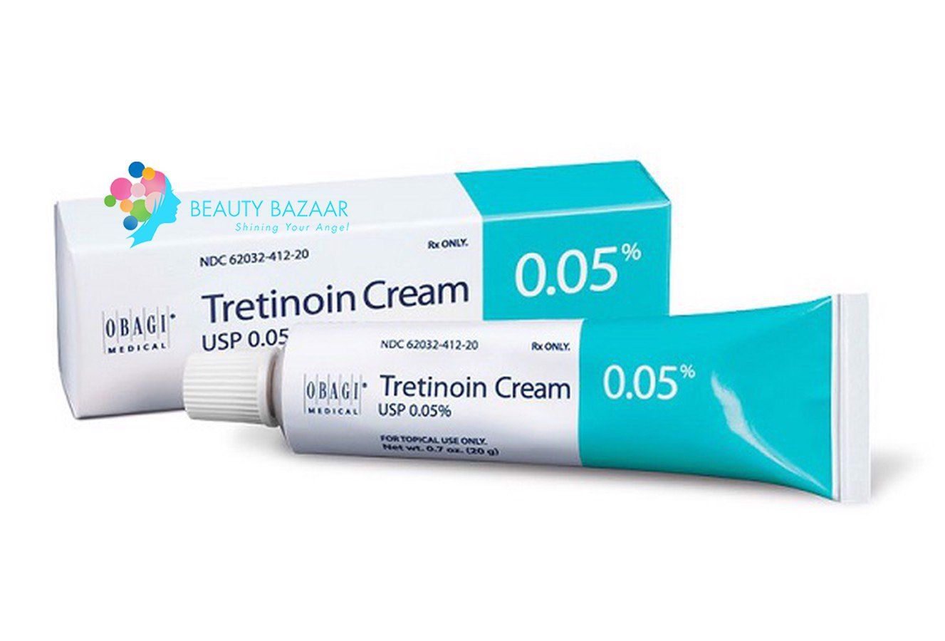  [HÀNG ORDER 5 - 7 NGÀY] Kem Dưỡng Hỗ Trợ Trị Mụn Mờ Thâm Obagi TRETIN0IN 0.05% 20g 