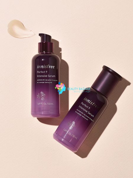  (Mẫu 2022) Tinh chất chống lão hóa Innisfree Perfect 9 Intensive Serum 50ml 