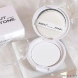  Phấn Phủ Nén Kiềm Dầu About Tone Air Fit Powder Pact 8g (Xanh) 