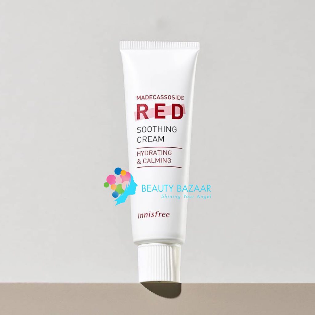 [SALE GẤP] Kem Dưỡng Cấp ẩm & Làm Dịu Da Innisfree Madecassoside Red Soothing 50ml 