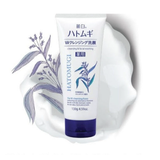  Sữa rửa mặt trắng da Hatomugi Facial Wash chiết xuất ý dĩ cho da dầu mụn Nhật Bản Chính hãng 130g 170g 