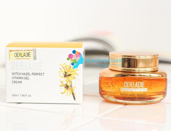  Gel Dưỡng ẩm Derladie Witch Hazel Perfect Vitamin Gel Cream 55ml 