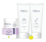  Combo Dưỡng Trắng Da Ichi Beauty Chiết Xuất Cam Nhật Bản Yuzu gồm Kem Dưỡng 40ml và Sữa Rửa Mặt 120g và Tẩy Da Chết 120g 