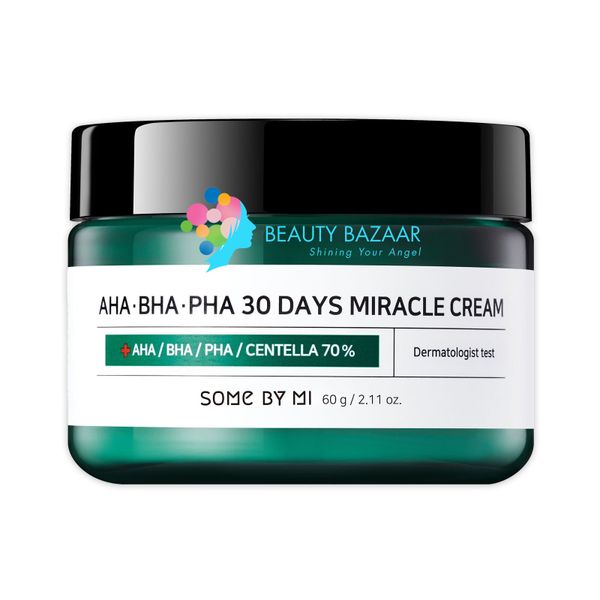  Kem Dưỡng Cấp Ẩm Trị Mụn 30 ngày Some By Mi AHA BHA PHA 30 Days Miracle Cream 60g 