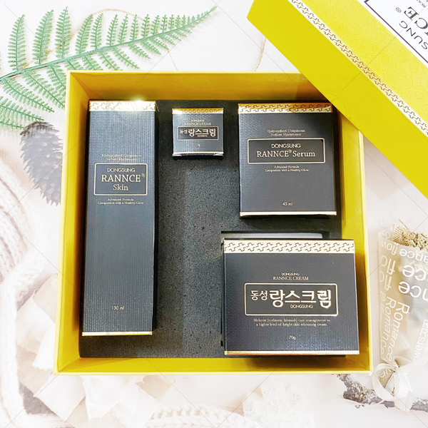 Bộ Dưỡng Da Trị Nám Dongsung Rannce Premium Skin Care Set (4 MÓN) 