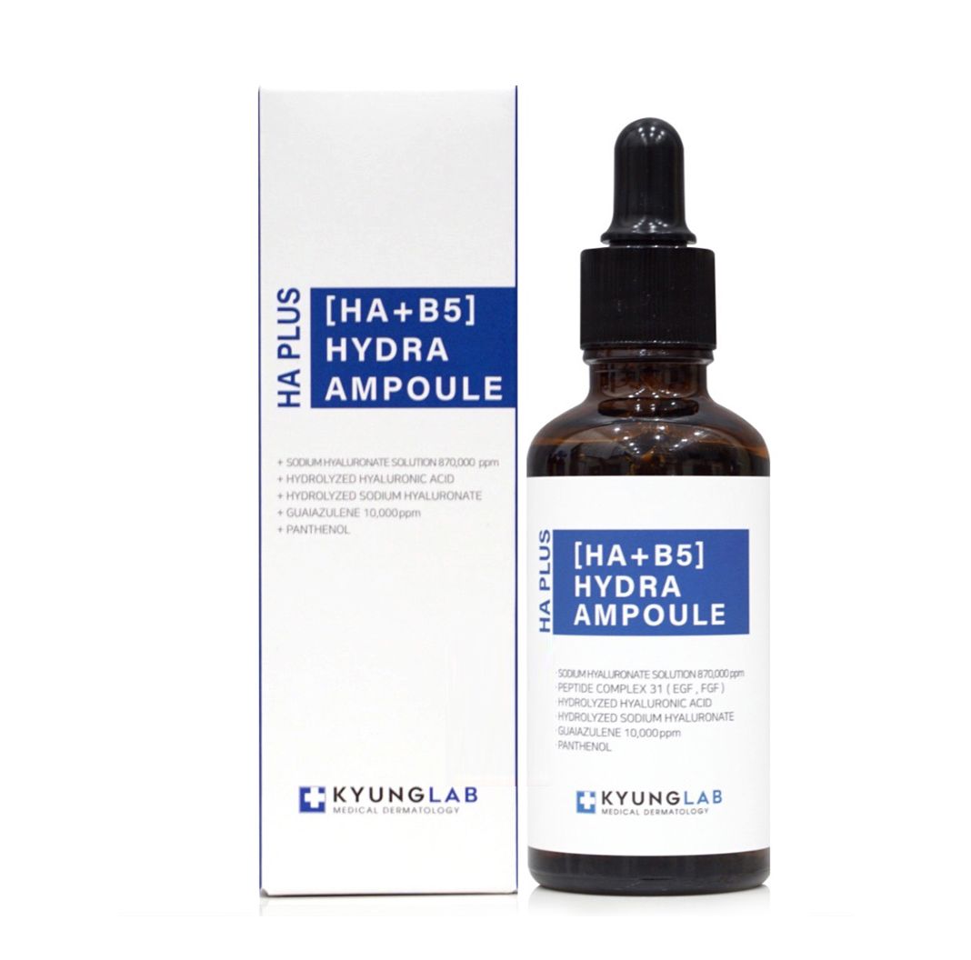  Tinh Chất Căng Bóng Da Kyung Lab HA Plus [HA + B5] Hydra Ampoule 50ml 