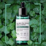  Tinh chất trị mụn, làm dịu da Some By Mi AHA BHA PHA 30 Days Miracle Serum 50ml 