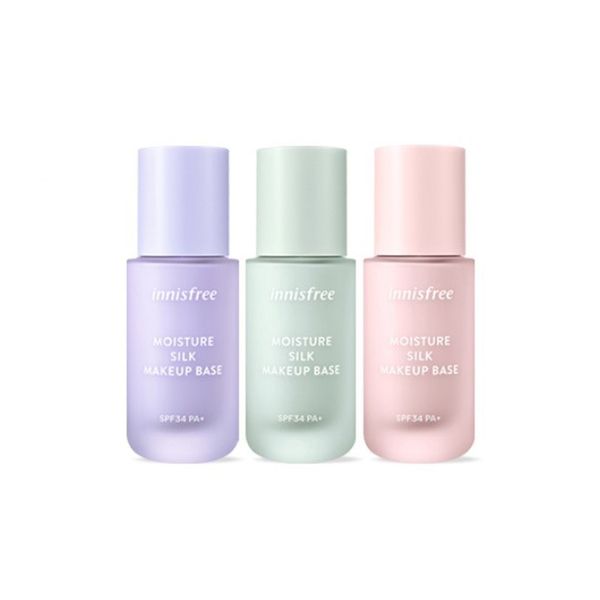  Kem lót trang điểm dưỡng ẩm Innisfree Moisture Silk Make Up Base SPF34 PA+ 30ml 