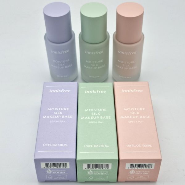  Kem lót trang điểm dưỡng ẩm Innisfree Moisture Silk Make Up Base SPF34 PA+ 30ml 