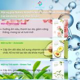  Mặt nạ giấy Nature Republic Hàn Quốc Real Nature Mask cấp ẩm dưỡng trắng phục hồi da chính hãng 25ml 