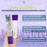  Kem retinol KyungLab Alab Retinol Cream dưỡng ẩm phục hồi da chống lão hoá 30ml Hàn Quốc 