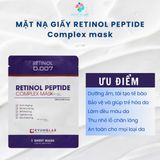  Mặt nạ giấy Kyunglab Repair và Retinol Peptide Mask dưỡng trắng phục hồi và tái tạo da Hàn Quốc 25ml 