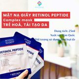  Mặt nạ giấy Kyunglab Repair và Retinol Peptide Mask dưỡng trắng phục hồi và tái tạo da Hàn Quốc 25ml 